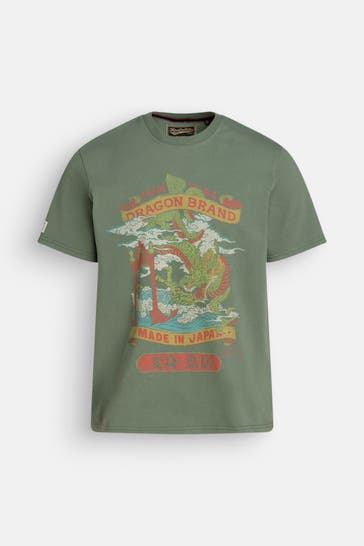 SUPERDRY T-Shirt grün