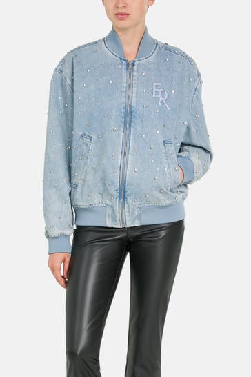 ELIAS RUMELIS Jeansjacke 'Isla' hellblau