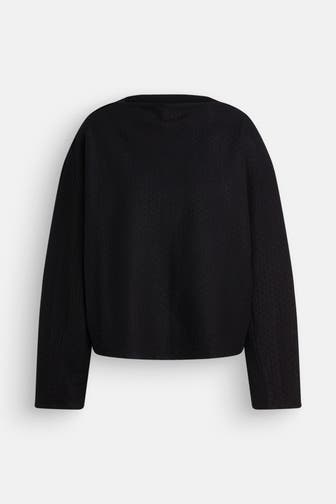 CLOSED Wollmix-Pullover schwarz
