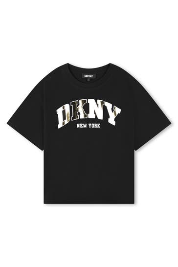 DKNY T-Shirt schwarz
