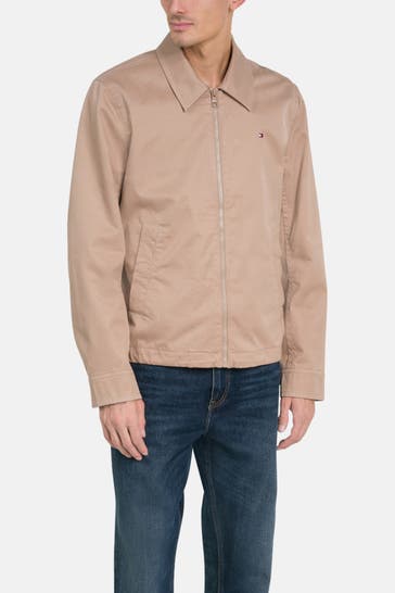 TOMMY HILFIGER Übergangsjacke hellbraun