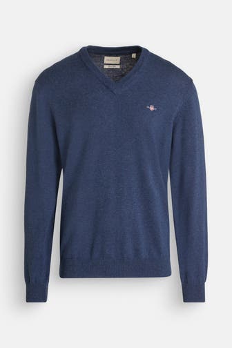 GANT Wollmixpullover dunkelblau