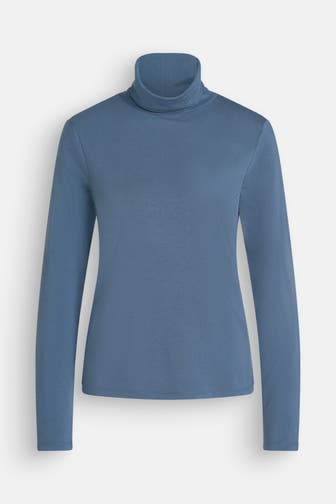 MARC O'POLO Longsleeve azurblau