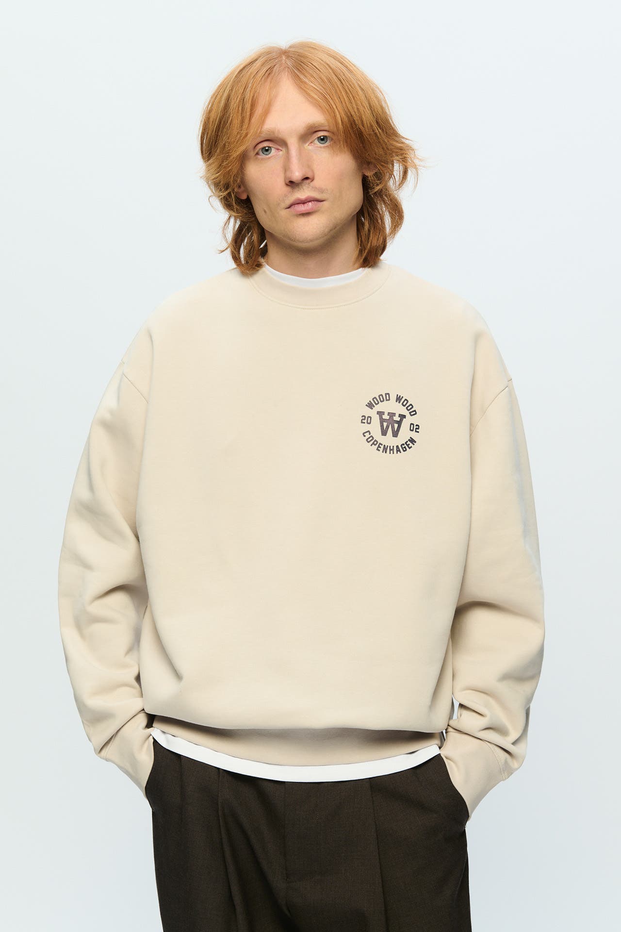 WOOD WOOD Sweatshirt sand, Bild 1