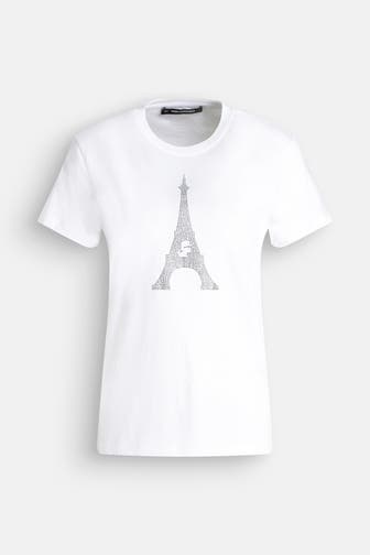 KARL LAGERFELD T-Shirt weiß