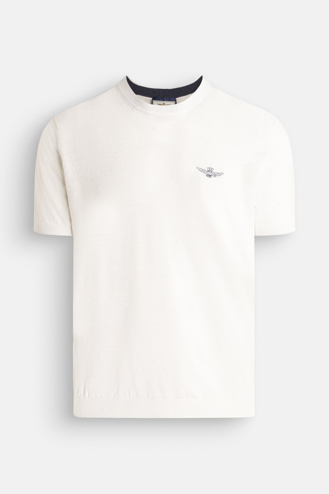 AERONAUTICA MILITARE Leinenshirt ecru, Bild 1