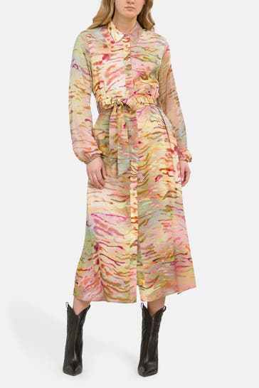 RIANI Blusenkleid gemustert