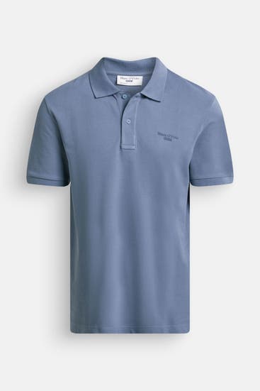 MARC O'POLO - Polo-Shirt graublau