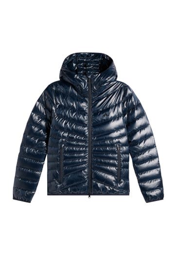 J.LINDEBERG SPORTSWEAR 'Lara' Down Jacket, black and blue