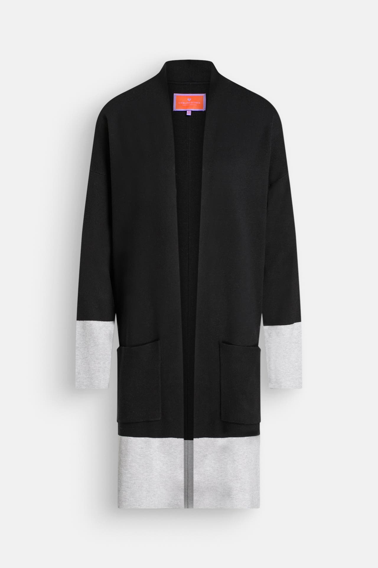 LIEBLINGSSTÜCK Strickjacke zweifarbig, Bild 1