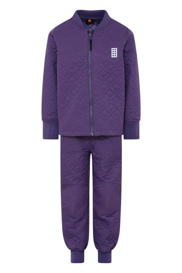 LEGO WEAR Set: Steppjacke und Hose lila