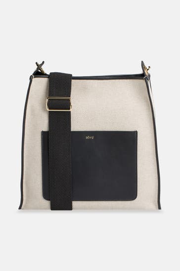 ABRO Umhängetasche zweifarbig