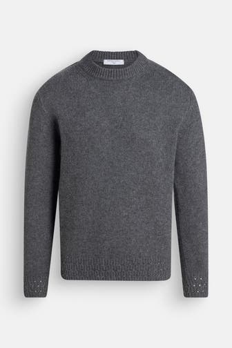 DANIELE FIESOLI Wollpullover grau