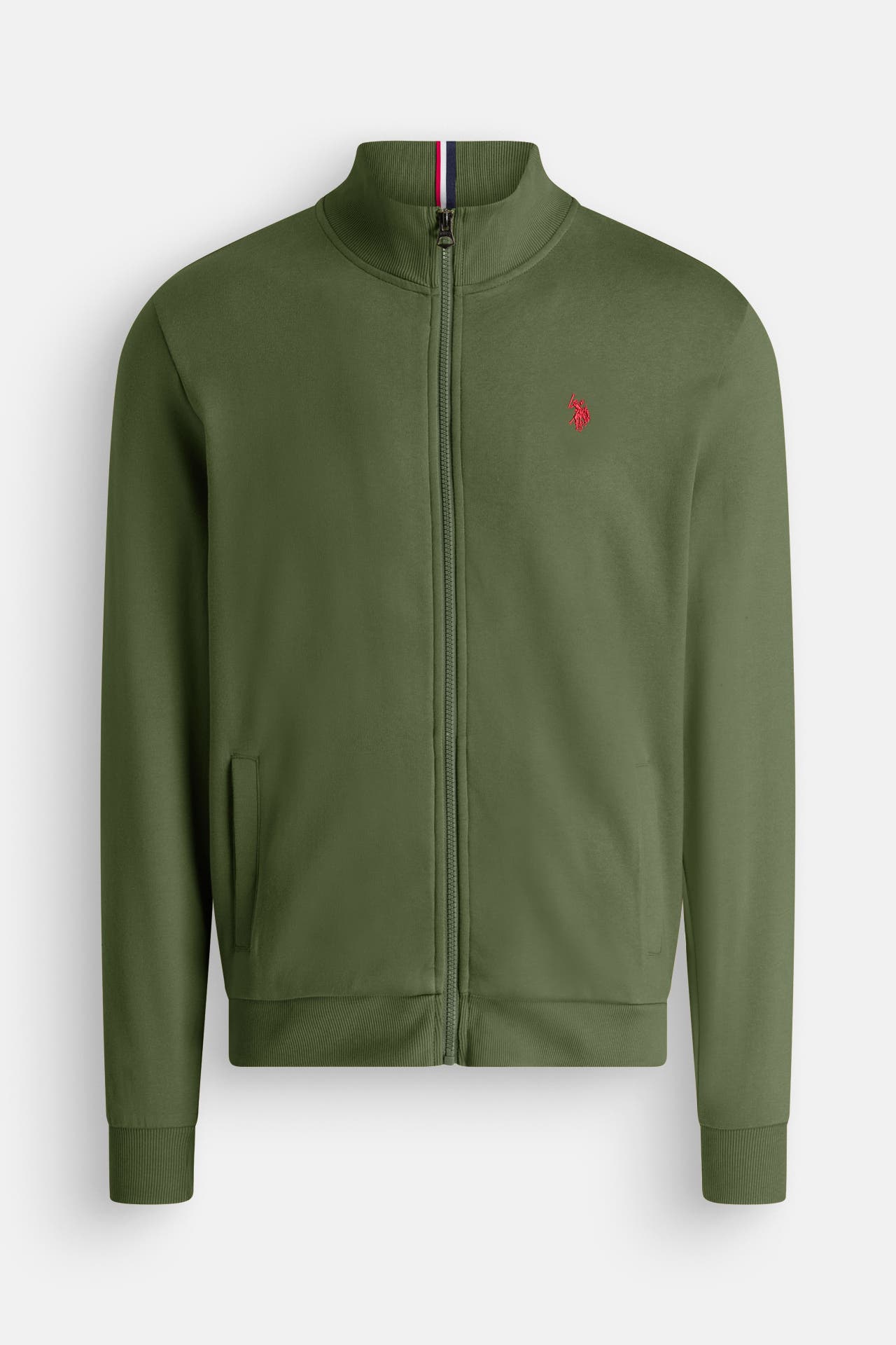 U.S. POLO ASSN. Sweatjacke waldgrün, Bild 1