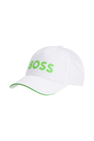 BOSS GREEN Basecap '3' weiß