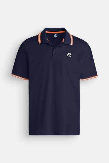 NORTH SAILS Polo-Shirt dunkelblau