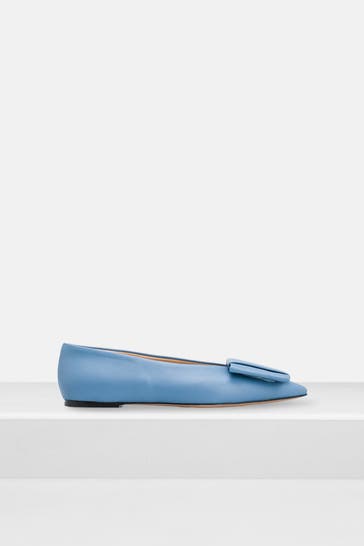 WINDSOR. Ballerinas azurblau