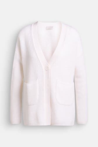 HEMISPHERE Strickjacke ecru