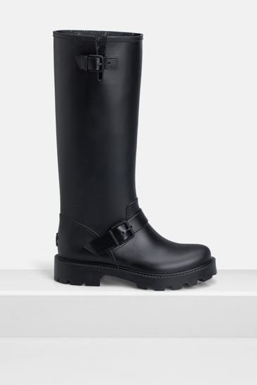 JIMMY CHOO Gummistiefel 'Yael' schwarz