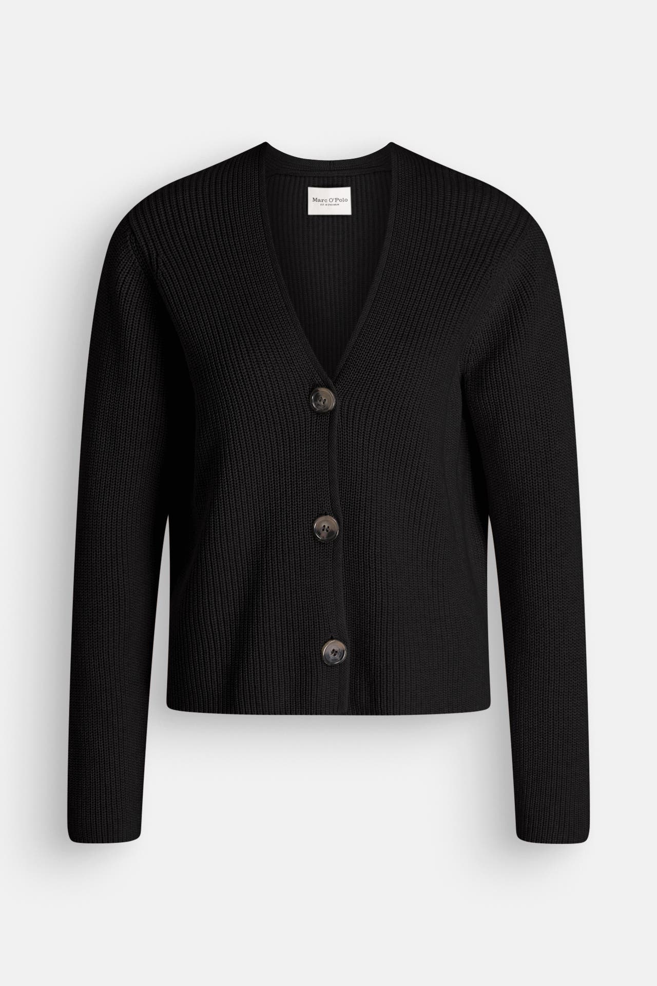 MARC O'POLO Strickjacke schwarz, Bild 1
