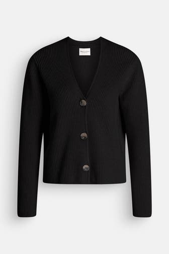 MARC O'POLO Strickjacke schwarz