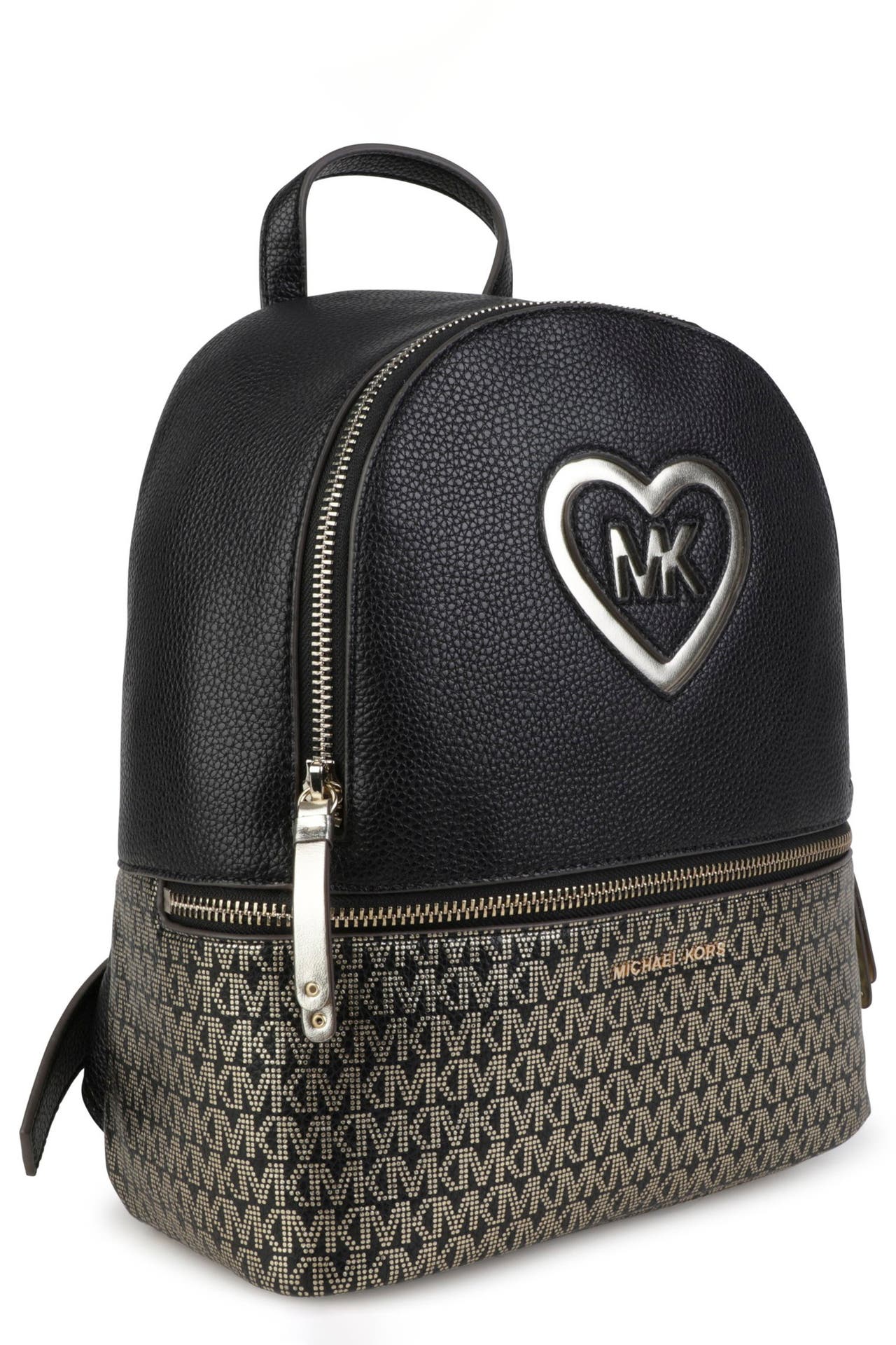 MICHAEL KORS Rucksack schwarz gold, Bild 1