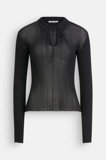 WOOD WOOD Longsleeve 'Wendy' schwarz