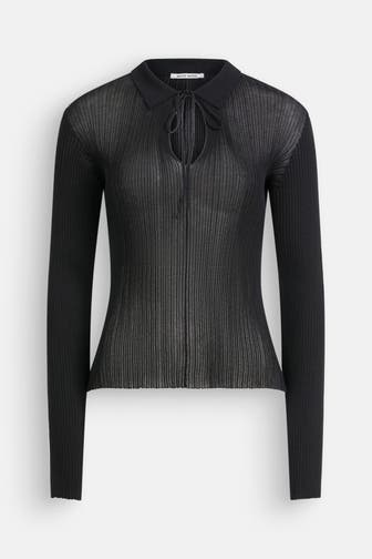 WOOD WOOD Longsleeve 'Wendy' schwarz