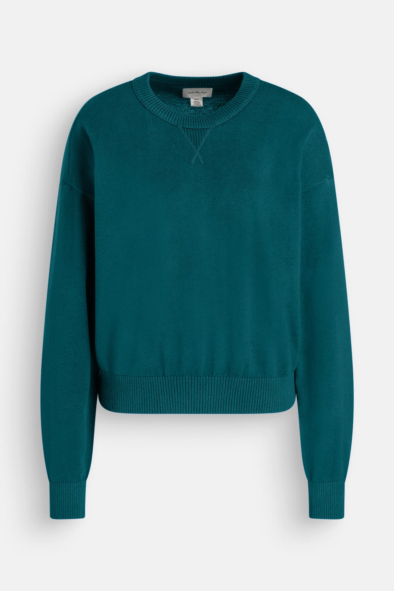 CALVIN KLEIN Strickpullover petrol, Bild 1