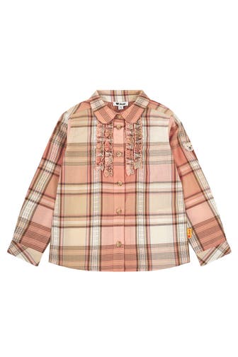 STEIFF Bluse 'Coral Cloud' kariert