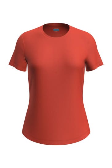 ICEBREAKER T-Shirt 'Cool-Lite' orangerot