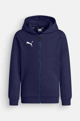 PUMA Sweatjacke 'Team Goal' navy