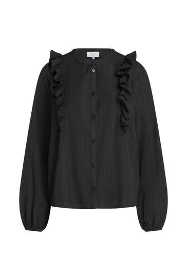 ROSEMUNDE Casual-Bluse schwarz