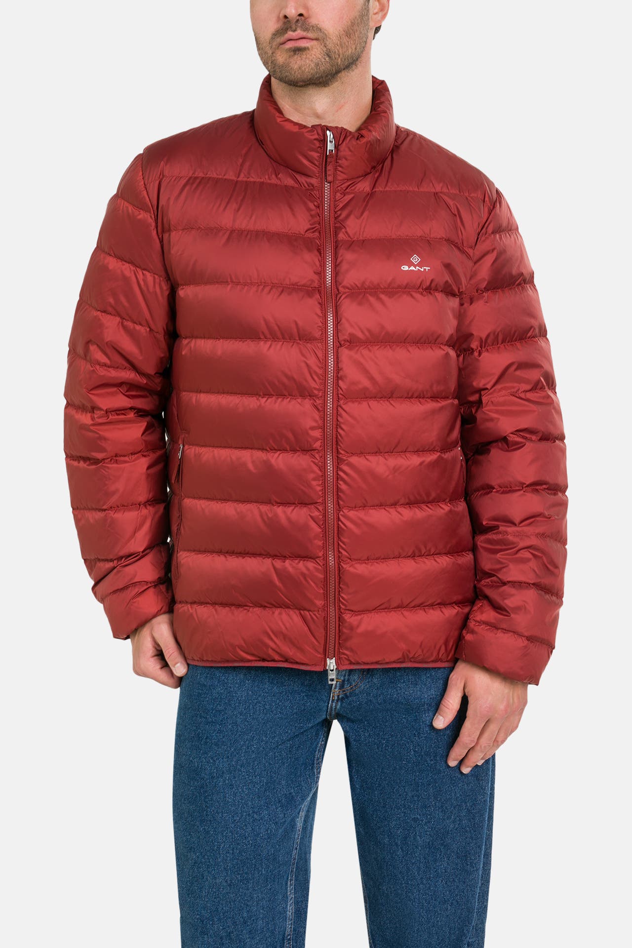 GANT Light-Daunenjacke rostrot, Bild 1