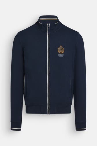 AERONAUTICA MILITARE Sweatjacke dunkelblau