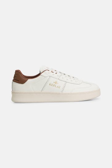 REPLAY Leder-Sneaker zweifarbig