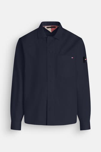 TOMMY HILFIGER Overshirt nachtblau