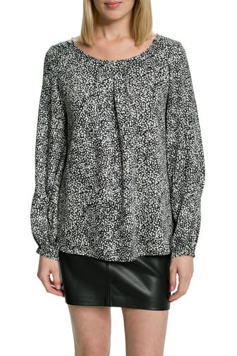 COMMA, Blusenshirt gemustert