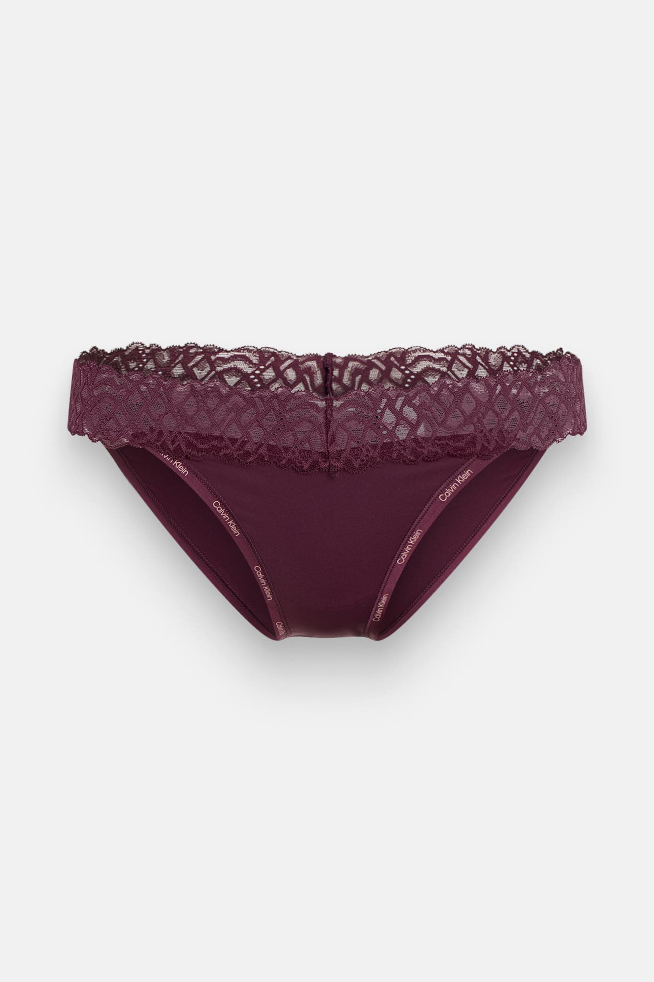 CALVIN KLEIN Slip aubergine, Bild 1