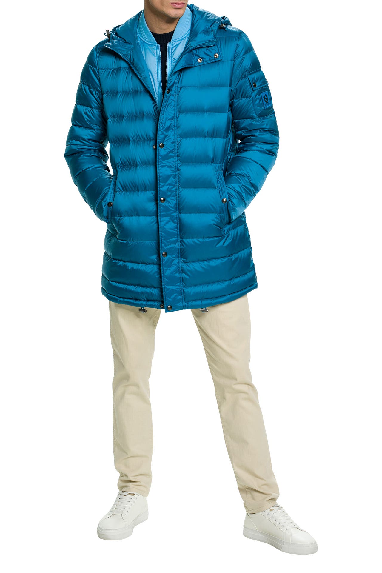 Belstaff daunenjacke blau clearance