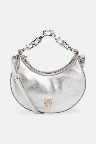 DKNY Umhängetasche silber