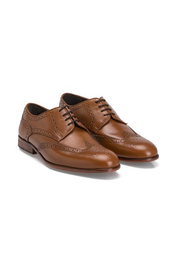 PRIME SHOES Business-Schuhe 'Lake City' cognac
