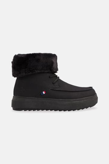 U.S. POLO ASSN. Winterstiefel 'Icy' schwarz