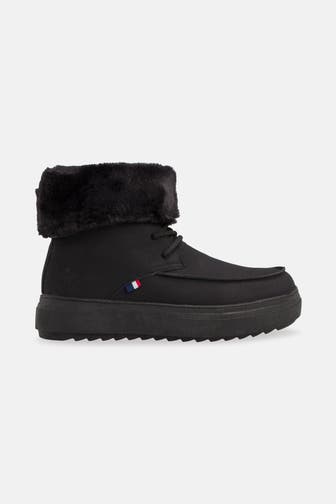U.S. POLO ASSN. Winterstiefel 'Icy' schwarz