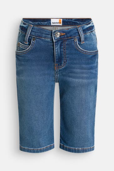 TIMBERLAND Jeansshorts blau slim fit