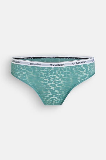 CALVIN KLEIN Brazilian-Slip smaragdgrün