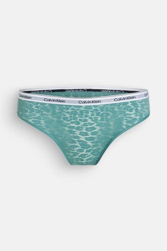 CALVIN KLEIN Brazilian-Slip smaragdgrün