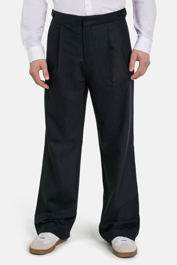 GANT Wollmix-Hose gestreift