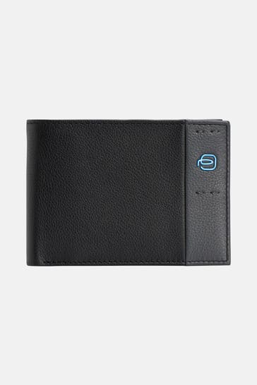 PIQUADRO Ledergeldbörse zweifarbig