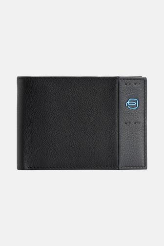 PIQUADRO Ledergeldbörse zweifarbig